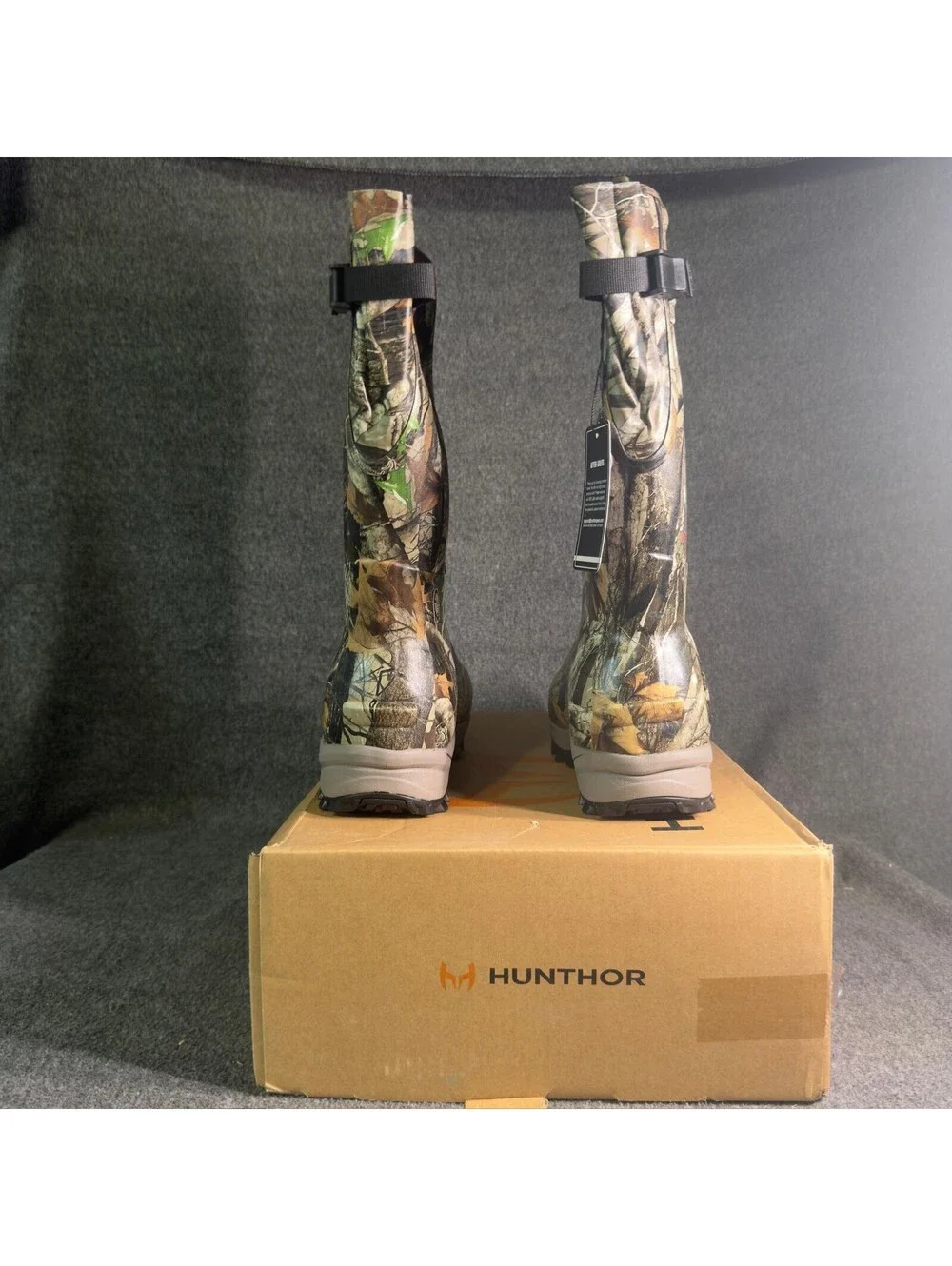 Hunthor Hunting Boots Mens Size 8 Camo Waterproof Insulated 800g CA006-008-013